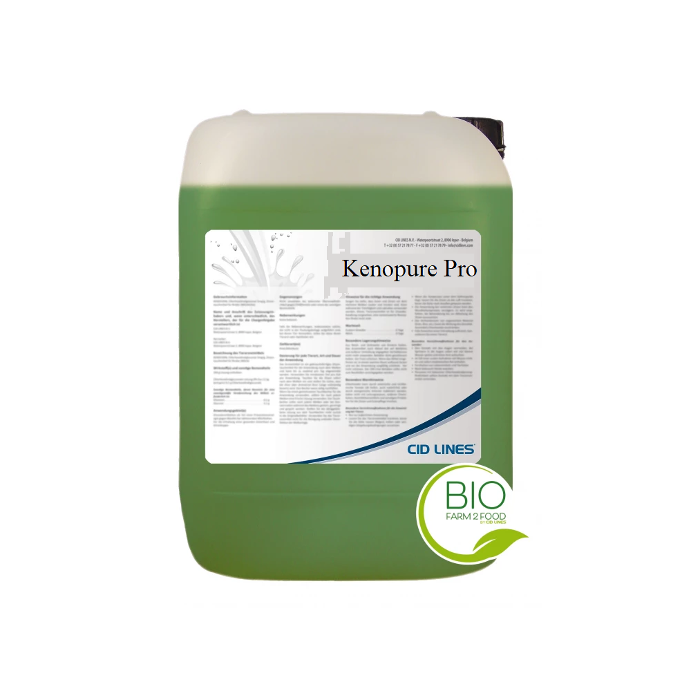 Kenopure PRO Cid Lines preparat do mycia i dezynfekcji strzyków przed dojem